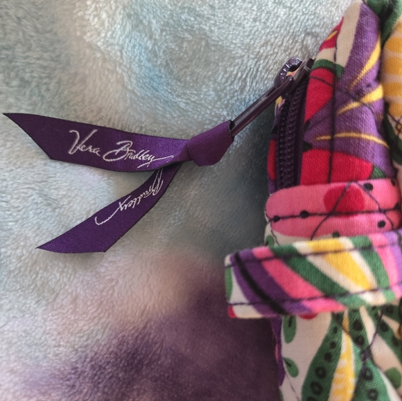 Vera Bradley Floral Quilted Cosmetic Bag - Picture 4 of 4